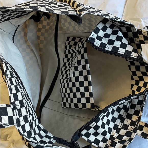 VANS Tell All zip Canvas Tote Bag - Picture 13 of 15